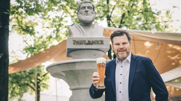 Henner Hper ist seit Mitte 2019 Marketingdirektor der Paulaner Brauerei - Quelle: Achim Frank Schmidt